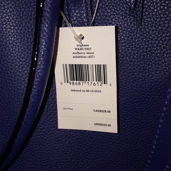 NWT Large Kate Spade Mulberry Street tote - Picture 4 of 5